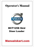 Volvo MCT125D Skid Steer Loader Pdf Operator's Manual