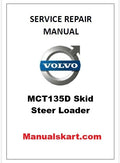 Volvo MCT135D Skid Steer Loader Pdf Repair Service Manual