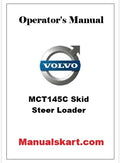 Volvo MCT145C Skid Steer Loader Pdf Operator's Manual