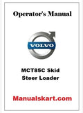Volvo MCT85C Skid Steer Loader Pdf Operator's Manual