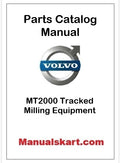 Volvo MT2000 Tracked Milling Equipment Pdf Parts Catalog Manual