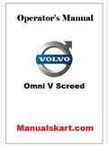 Volvo Omni V Screed Pdf Operator's Manual