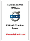 Volvo P5110B Tracked Paver Pdf Repair Service Manual