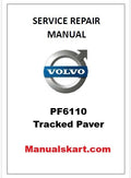 Volvo PF6110 Tracked Paver Pdf Repair Service Manual