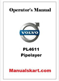 Volvo PL4611 Pipelayer Pdf Operator's Manual