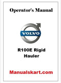 Volvo R100E Rigid Hauler Pdf Operator's Manual