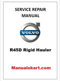 Volvo R45D Rigid Hauler Pdf Repair Service Manual