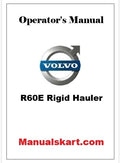 Volvo R60E Rigid Hauler Pdf Operator's Manual