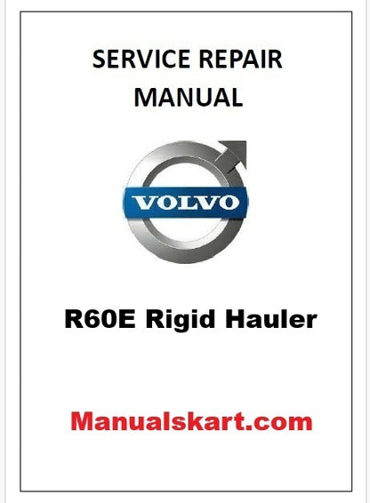 Volvo R60E Rigid Hauler Pdf Repair Service Manual