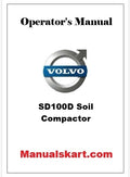 Volvo SD100D Soil Compactor Pdf Operator's Manual