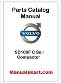 Volvo SD100F C Soil Compactor Pdf Parts Catalog Manual