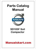 Volvo SD105F Soil Compactor Pdf Parts Catalog Manual