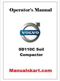 Volvo SD110C Soil Compactor Pdf Operator's Manual
