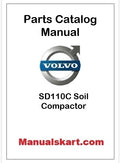 Volvo SD110C Soil Compactor Pdf Parts Catalog Manual