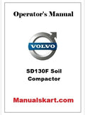 Volvo SD130F Soil Compactor Pdf Operator's Manual