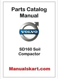 Volvo SD160 Soil Compactor Pdf Parts Catalog Manual