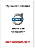 Volvo SD25F Soil Compactor Pdf Operator's Manual