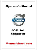 Volvo SD45 Soil Compactor Pdf Operator's Manual