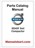 Volvo SD45F Soil Compactor Pdf Parts Catalog Manual