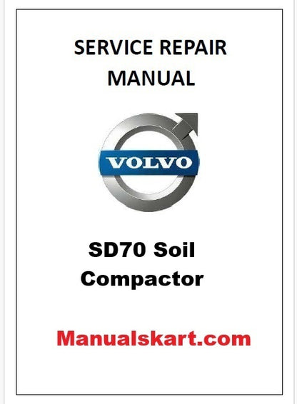Volvo SD70 Soil Compactor Pdf Repair Service Manual