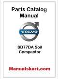 Volvo SD77DA Soil Compactor Pdf Parts Catalog Manual