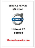 Volvo Ultimat 20 Screed Pdf Repair Service Manual
