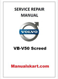 Volvo VB-V50 Screed Pdf Repair Service Manual