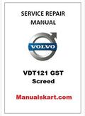 Volvo VDT121 GST Screed Pdf Repair Service Manual
