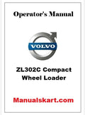 Volvo ZL302C Compact Wheel Loader Pdf Operator's Manual