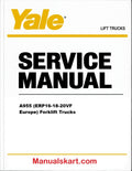 Yale A955 (ERP16-18-20VF Europe) Forklift Trucks Pdf Repair Service Manual