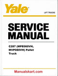 Yale C287 (MPE060VH, MVP080VH) Pallet Truck Pdf Repair Service Manual