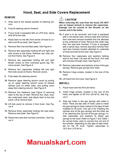 Yale A2D1 (C95A-33) Forklift Trucks Pdf Repair Service Manual