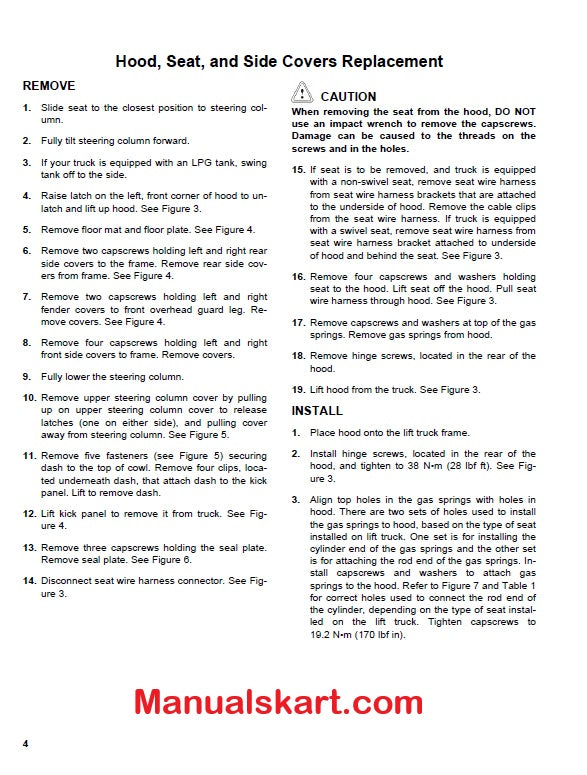 Yale K813 GP/GLP/GDP80VX–120VX Forklift Pdf Repair Service Manual